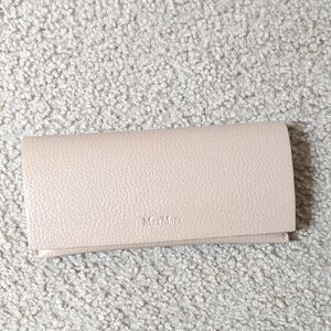 MaxMara Cream Eyeglasses Case